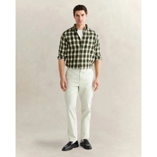 Gant Erkek Beyaz Slim Fit Pantolon
