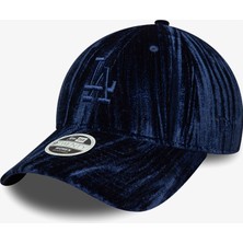 New Era Velour 9twenty Losdod  Nvy Kadın Lacivert Şapka.-