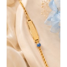 Sarezza Gold 8 Ayar Altın Halat Çocuk Künyesi