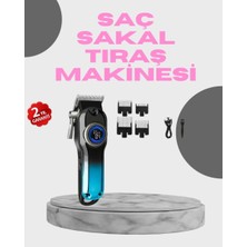 sbodurhome Profesyonel Saç Kesme Makinesi – 2000 Mah Şarjlı, LCD Ekranlı