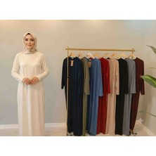 Gafure Butik Uzun Kollu Penye Elbise