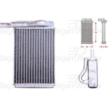Wisco Hyundaı Sonata 2 2.0 I 3.0 I V6 91 > Kalorıfer Radyatoru Brazıng Mtat 195X152 mm 97123-33000