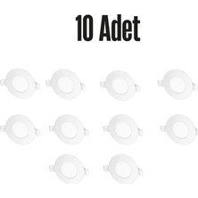Cata CT-5145SLIM PANEL 10 adet slim spot - 6 W - Günışığı