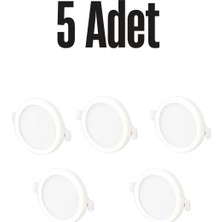 Cata CT-5646PLUS LED PANEL ayarlanabilir spot 5adet - 9 W - Beyaz