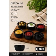 6 Adet 5,5X3CM Kırılmaz Düz Sosluk , Sunumluk , Lokumluk , Kahvaltılık , Çeyiz , Mutfak , Cafe ,restaurant , Otel Için