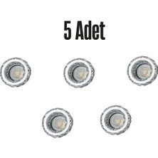 Cata CT-6584 BERFİN cam spot ampülsüz 5 adet