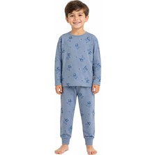 Haribo Lisanslı Ayıcık Desenli Uzun Kollu Pijama Takımı