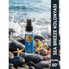 Sea Breeze Kolonyası 60 ml Sprey Tuzlu Deniz Cep Boy Seyahat %80 Alkollü