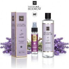 Lavander Kolonya Ikili Set (400 ml Dökmeli + 60 ml Sprey Cep Boy) %80 Alkollü