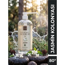 Jasmin Kolonyası 1 Litre 1000 ml Sprey Başlıklı Beyaz Çiçek Aile Boy %80 Alkollü