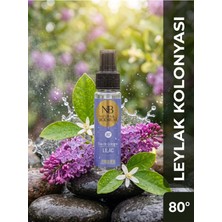 Lilac Kolonyası 60 ml Sprey Pudramsı Çiçeksi Cep Boy Seyahat Hediyelik %80 Alkollü