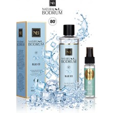 Blue Ice Kolonya Ikili Set (400 ml Dökmeli + 60 ml Sprey Cep Boy) %80 Alkollü