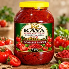 Kaya Baharat&Salça Antep Güneş Kurutması 5kg Domates Salçası