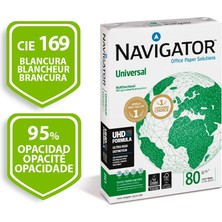Happy Trend Navigator Universal Yazıcı Kağıdı, A4, Çok Amaçlı Yazıcı Kağıdı, Fotokopi Kağıdı, Beyaz, 80 G/m², 400 Yaprak