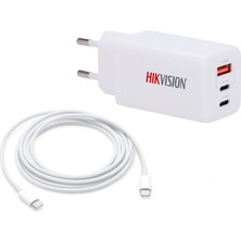 Happy Trend Macbook iPad ve Laptop Uyumlu 65W Gan 2 Type-C 1 USB Çıkışlı Şarj Adaptörü