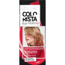 L'Oréal Paris L\'oréal Paris Geçici Saç Boyası Colorista Hair Makeup Kırmızı 30 ml
