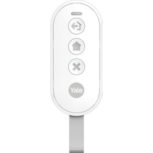 Happy Trend - Anahtarlık Tipi Uzaktan Kumanda - AL-KF-1A-V1, Yale Akıllı Alarm Aksesuarı, Etkin, Kısmen Etkin, Devre Dışı Modu, Panik Düğmesi, Tuş Kilidi, Yale Horizon Teknolojisi, 1 Km Menzil