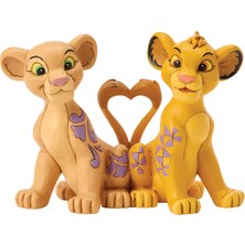 ENESCO Aslan Kral Simba ve Nala Kalp Kuyruklu Lisanslı Figür