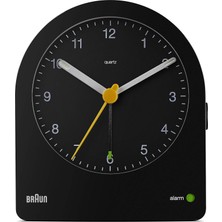 Happy Trend Bc-22-B Klasik Çalar Saat, Analog, Alarm, Erteleme Fonksiyonu, Arka Plan Aydınlatması, Sessiz Saat Mekanizması, Siyah