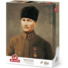 Puzzle Başkomutan Mareşal Gazi Mustafa Kemal Atatürk 500 Parça Puzzle