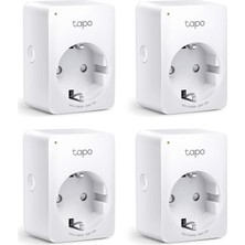 Happy Trend P100 4-Pack, Akıllı Mini Wi-Fi Soketi, Amazon Alexa ve Google Home ile Çalışır, Uzaktan Kontrol, Cihaz Paylaşımı, Hub Gerekmez