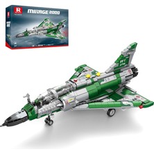 Mirage 2000 Fighter Jet Yapı Kiti Yetişkinler ve Gençler Için, 1012 Adet Askeri Uçak Model Seti, Açılabilir Kokpitli ve Geri Çekilebilir Iniş Takımlı Stem Uçak Oyuncağı, Teşhir Koleksiyonluk