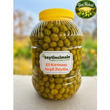 Zeytincimsin El Kırması Hatay Yeşil Zeytin Yeni Mahsul (5 Kg)