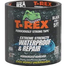 Happy Trend Rex Su Geçirmez Yapışkan Bant, 101 mm x 1,52 Cm, R Flex Teknolojisi, Su Altında Etki Eden Güçlü Bir Yapışkan Bant, Sızıntıları Kapatır ve Onarır