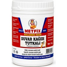 Happy Trend Duvar Kağıdı Yapıştırıcısı - Sıvı 1 kg - Şeffaf Donar