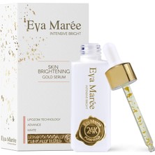Happy Trend Maree Yoğun Parlaklık | Lüks Işıltı - 24K Altın Içeren Serum | Hyaluronik Asit, Mavi Alg Ekstraktı ve Antioksidanlar | Aydınlatma ve Anti-Aging Için - 30 ml