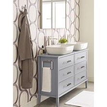 Mabelme Store Prime Corp BH26612PNGM Esquire Havlu Halkası, Cilalı Nikel/top Metali