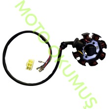Okumus Motorcycle Spare Parts Accessories Statör 7+1-5 Kablolu Kalın Cg125 [Oem Kalite]