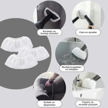 Mabelme Store Prime Cb 107C Buharlı Temizlik Makinesi ile Uyumlu Cam Bezi 3'lü