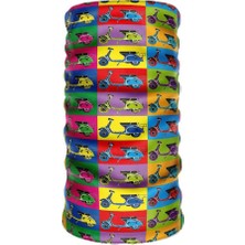 Happy Trend Taktik ® Debuff Collar Vespa Color Boyunluk Bandana