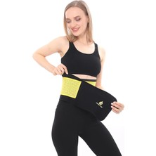Happy Trend Bel Düzeltici Karın Kemeri Unisex Üst Çalıştırıcı Neopren Premium Kalite Korse Vücut Şekillendirici Egzersiz Saunasiyah Termal Bel Kemeri