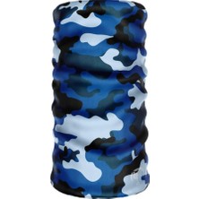 Happy Trend Taktik Extreme Denizci Kamuflaj Desenli Boyunluk Buff Bandana Saç Bandı Balaclava Yüz Maskesi