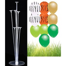 Happy Trend Adet 12 Inç Balon ve Balon Standı (Safari)