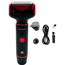 Happy Trend TR-275 3/1 Profesyonel Günlük Sakal Tıraş Makinesi Kulak Temizleme Burun Kılı Erkek Bakım Kit