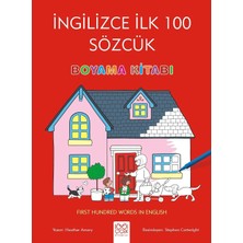 Happy Trend Ilk 100 Sözcük - Boyama Kitabı: First Hundred Words In English