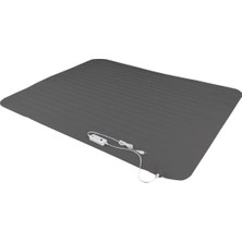 Happy Trend Çift Kişilik Elektrikli Alt Battaniye | Elektrikli Yatak Isıtıcı Polyester 120 x 140 Siyah Tek Ebat