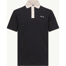 Moncler Işlemeli Logolu Pamuklu Pike Polo Tişört 8A0000389A16