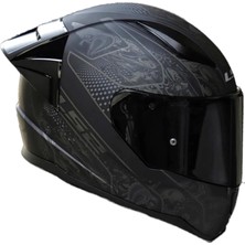 Happy Trend Ls2 Rapid 2 Crypt Mat Siyah Kask - Modern Tasarım, Üstün Güvenlik ve Konfor