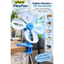 KSB Store Ezere Flexfan Klipsli Elektirikli Vantilatör Ev Ofis Mini FAN-(5775)