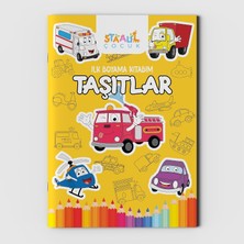 Happy Trend Boyama Kitabım - Taşıtlar