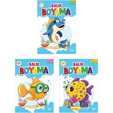 Happy Trend Boyama Seti (3 Kitap Takım)