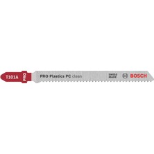 Happy Trend Accessories Bosch Professional 5 x Dekupaj Testere Bıçağı T 101 A Special For Acrylic (Pleksiglas ve Polikarbonat Plakalar Için, Dekupaj Testeresi Aksesuarı), 2-20 mm