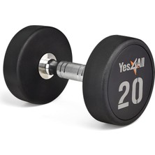 Happy Trend Kauçuk Kavrama Kaplı Altıgen Dambıllar - Kaymaz El Ağırlıkları 2,27-22,7 kg Tekli