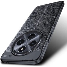 Happy Trend Xiaomi Redmi 14C ile Uyumlu Kamera Korumalı [hafif Pu Deri Görünümlü Darbeye Dayanıklı Kaymaz Kılıf] Askeri Düşme Korumalı Darbeye Dayanıklı Silikon Kılıf (Siyah, Xiaomi Redmi 14C)