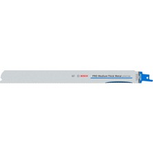 Happy Trend 5x Pro Medium-Thick Metal S1237BEF Hassas Panter Testere Bıçağı (Metal Borular ve Profiller, Demir Içermeyen Metaller, Uzunluk 300 Mm, Professional Aksesuar Panter Testere)