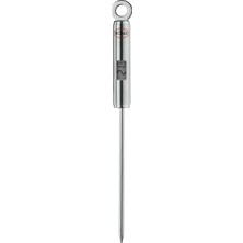Happy Trend Barbekü Gurme Termometre 25066- Paslanmaz Çelik, Dijital Işıklı Göstergesi ile -20/+200 Derece Arasında Pişirme Ölçümü, 5 Saniyede Hızlı Ölçme, Uzunluk 47 cm